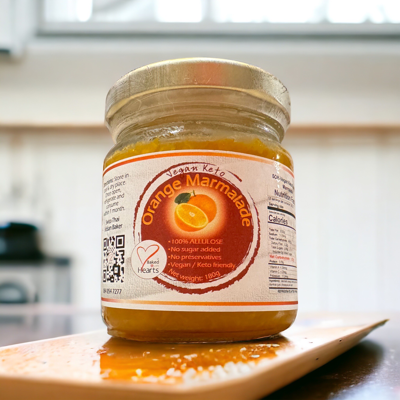 Vegan Keto Orange Marmalade (5OR)