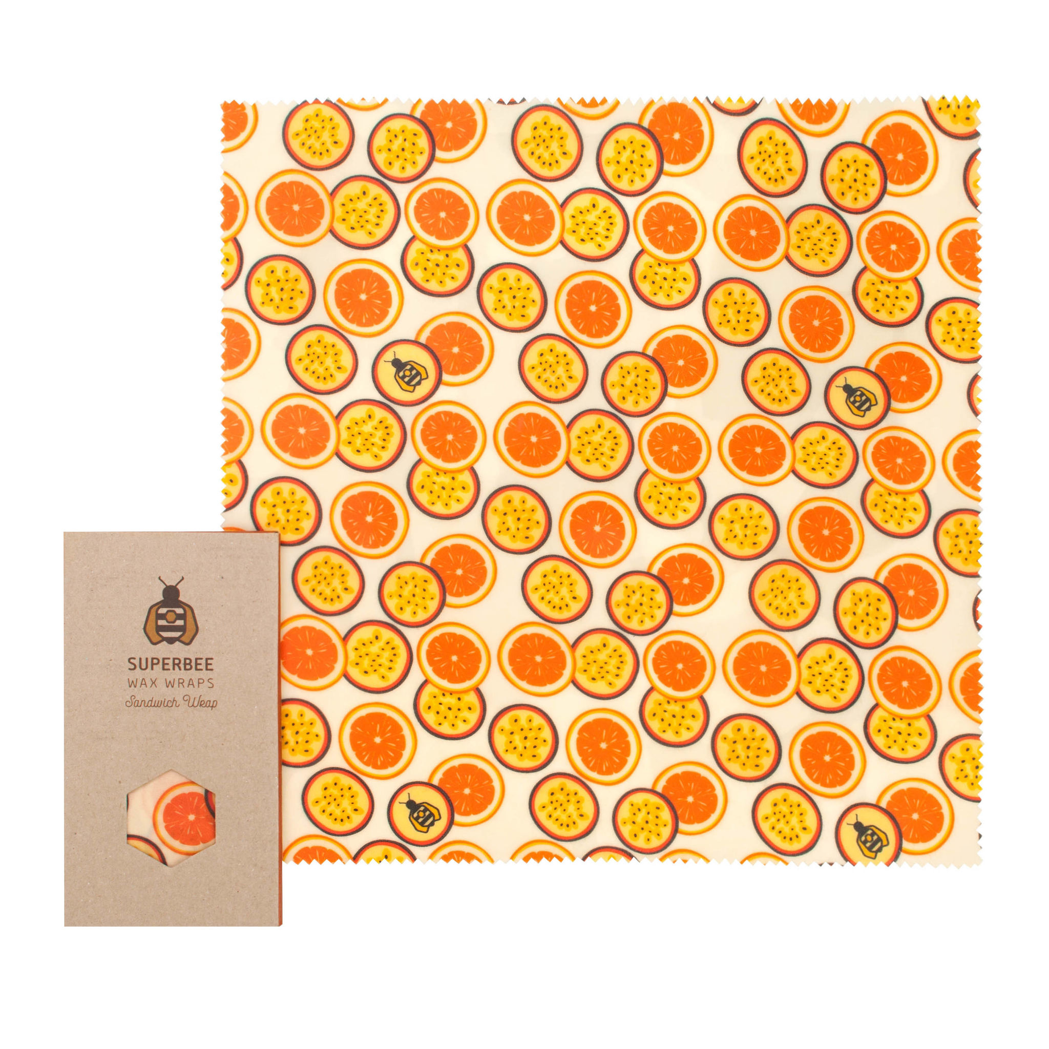 SuperBee Reusable Sandwich Wrap (33x33 cm.)