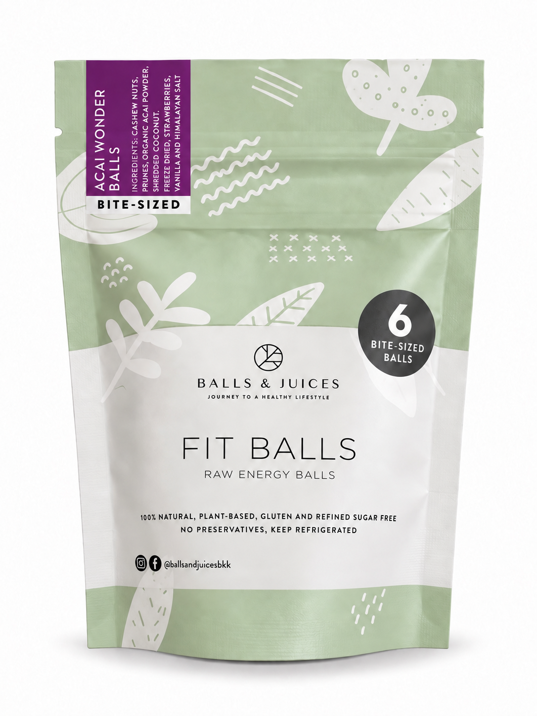 Energy Bite Balls - Acai Wonder