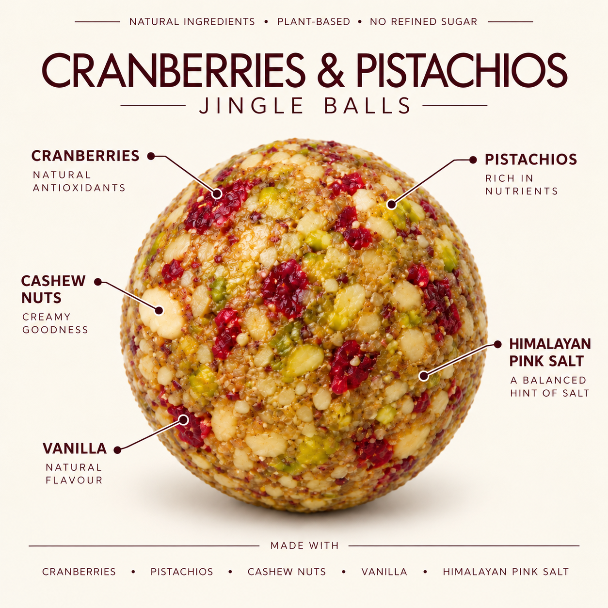 Cranberries Pistachios Bite-Sized Pack
