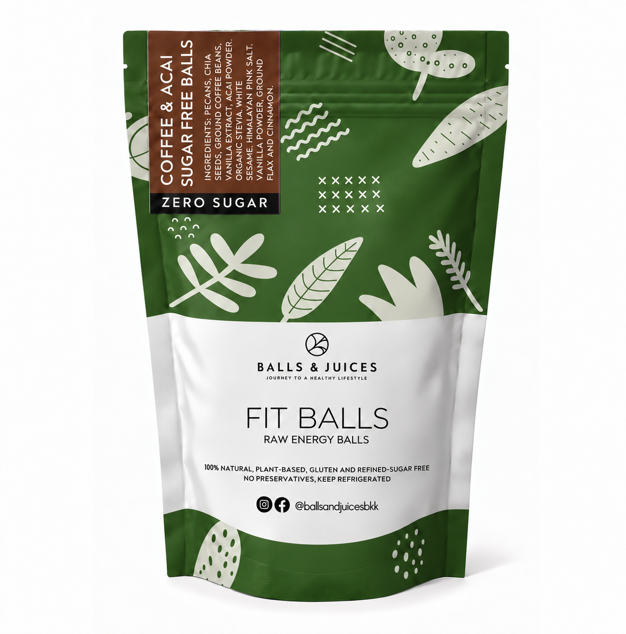 Coffee Acai Sugar Free Balls