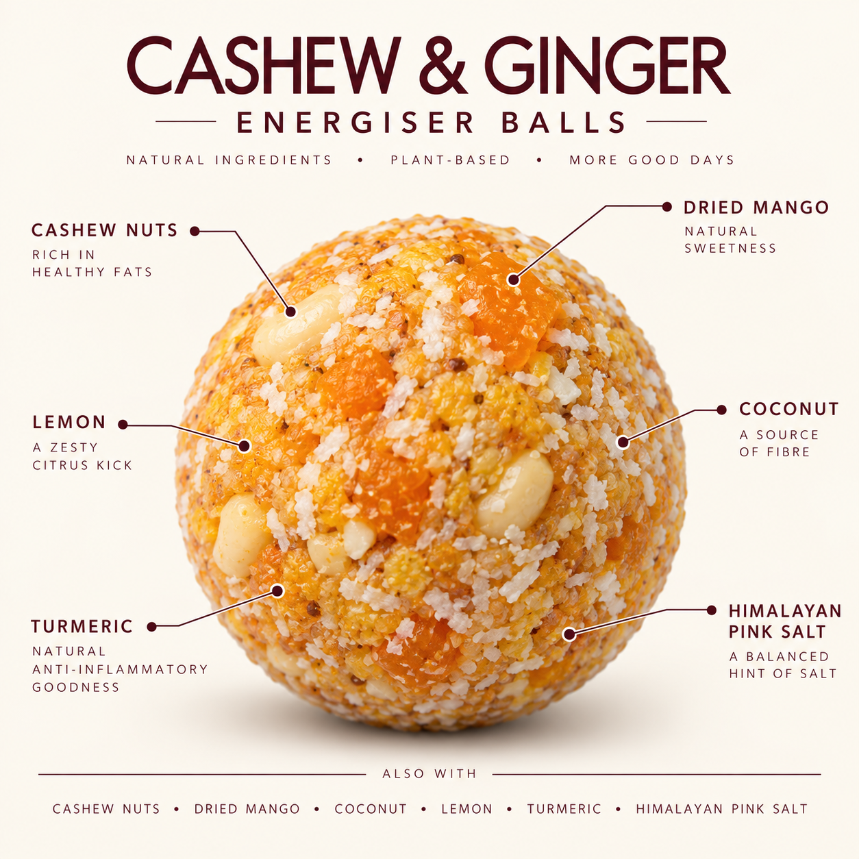 Cashew & Ginger Energiser
