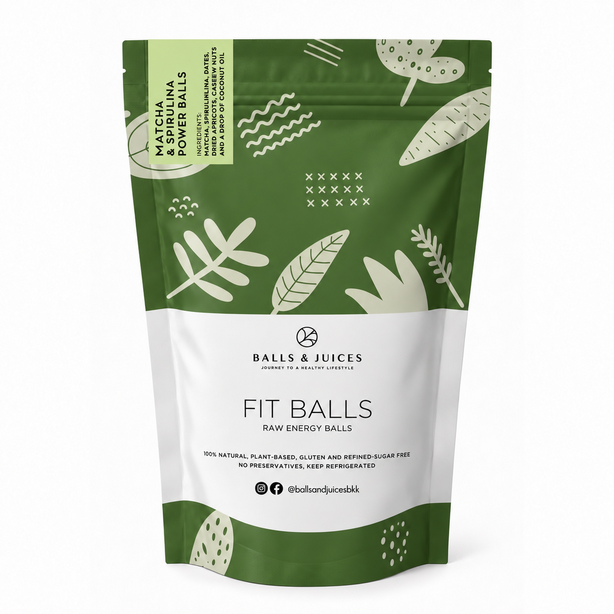 Matcha & Spirulina Power Bites