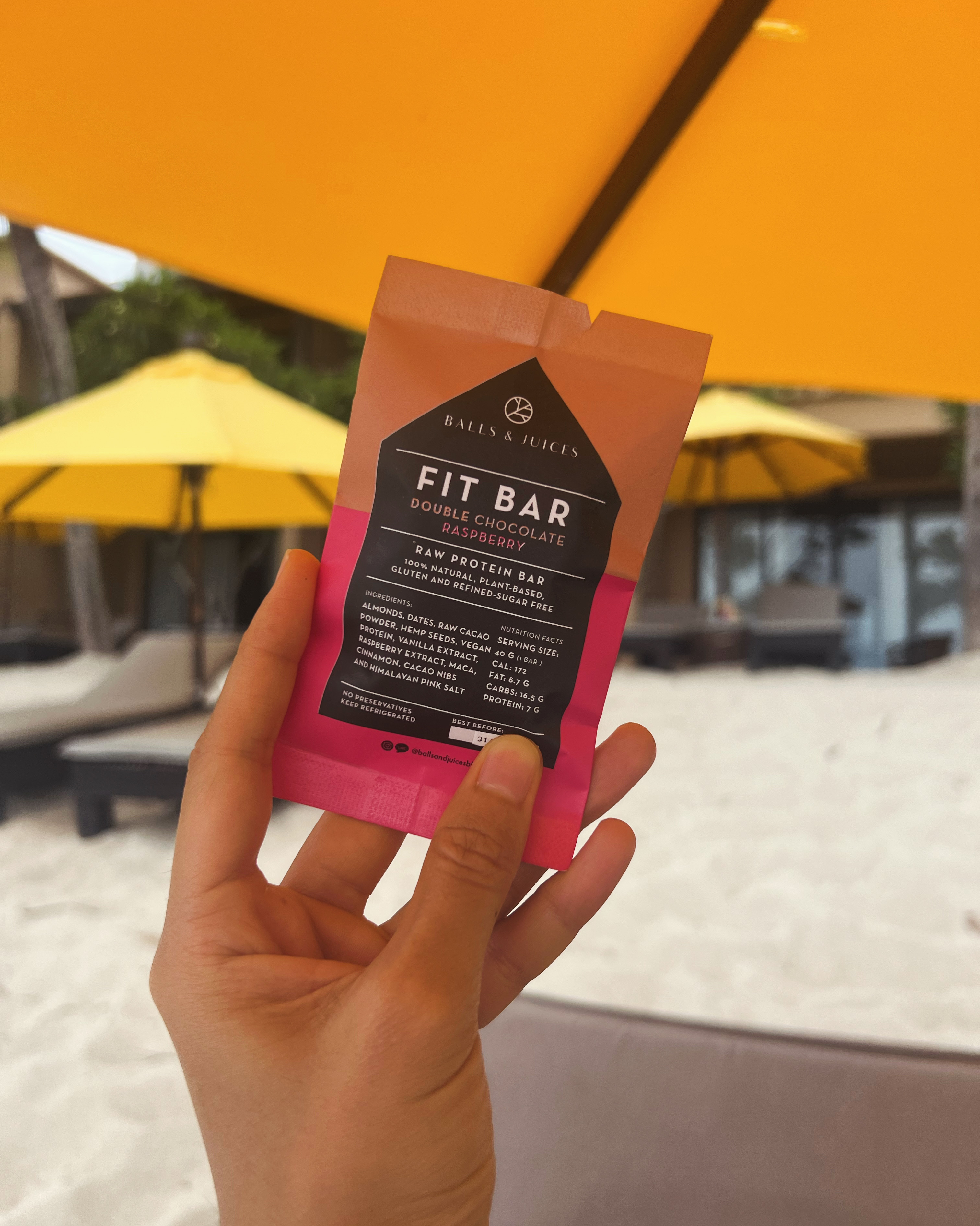Double Chocolate & Raspberry Fit Bar