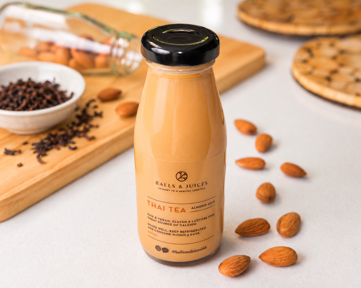 Thai Tea Almond Milk