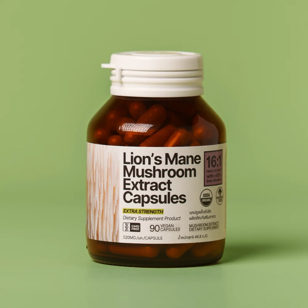Earthling - Lion’s Mane Mushroom Capsules (16:1 Extract)